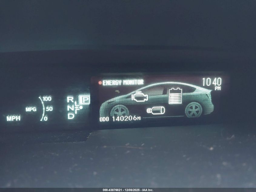 2012 Toyota Prius Three VIN: JTDKN3DU0C1549110 Lot: 43876821