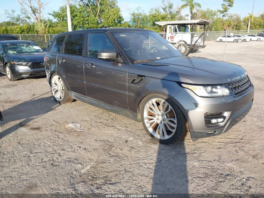 LAND ROVER RANGE ROVER SPORT 3.0L V6 TURBOCHARGED DIESEL SE TD6