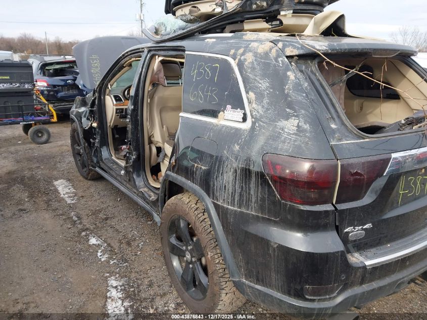 2011 Jeep Grand Cherokee Overland VIN: 1J4RR6GT4BC560227 Lot: 43876843
