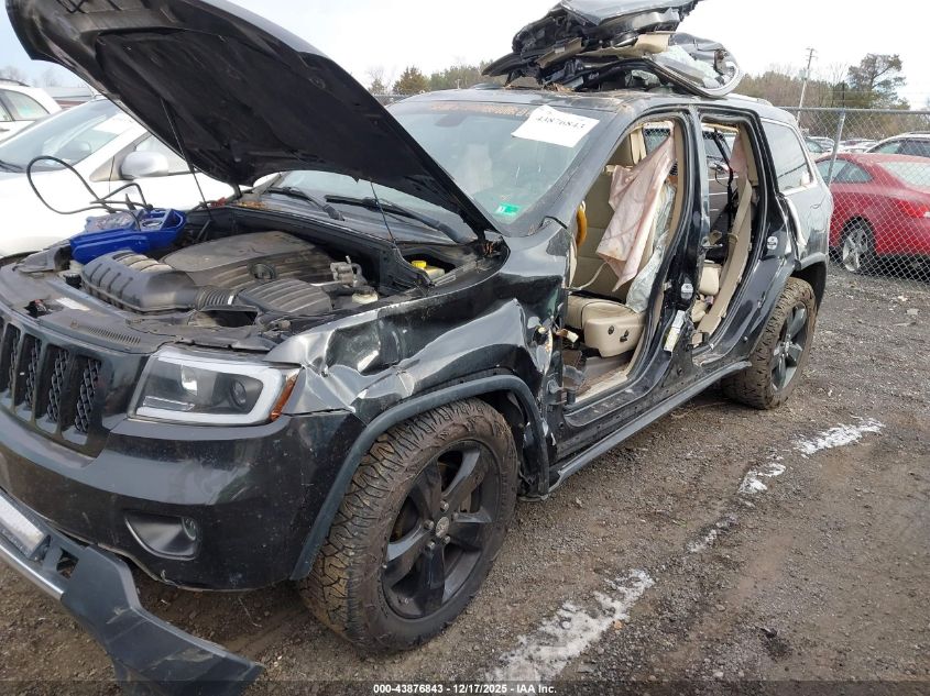 2011 Jeep Grand Cherokee Overland VIN: 1J4RR6GT4BC560227 Lot: 43876843