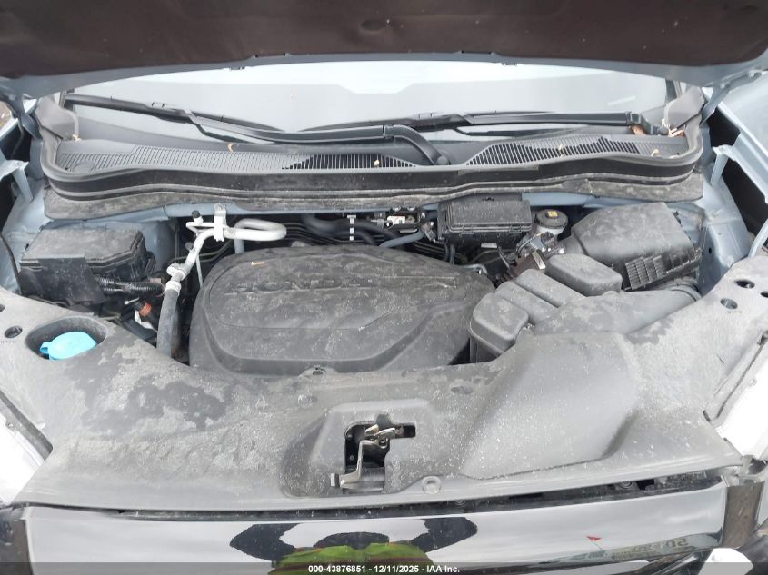 2024 Honda Passport Awd Black VIN: 5FNYF8H89RB019784 Lot: 43876851