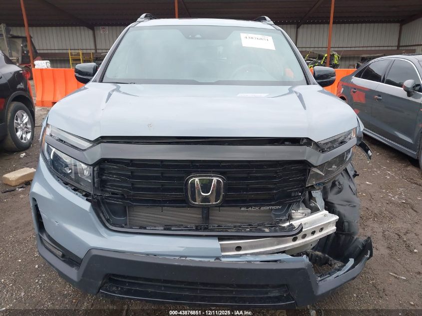 2024 Honda Passport Awd Black VIN: 5FNYF8H89RB019784 Lot: 43876851