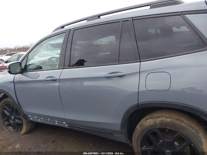 2024 Honda Passport Awd Black VIN: 5FNYF8H89RB019784 Lot: 43876851