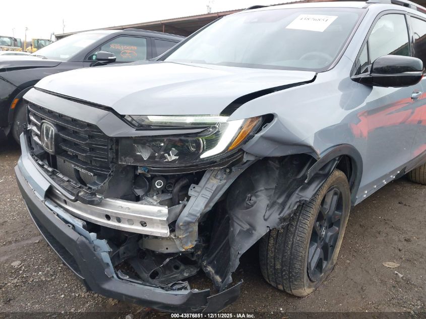 2024 Honda Passport Awd Black VIN: 5FNYF8H89RB019784 Lot: 43876851