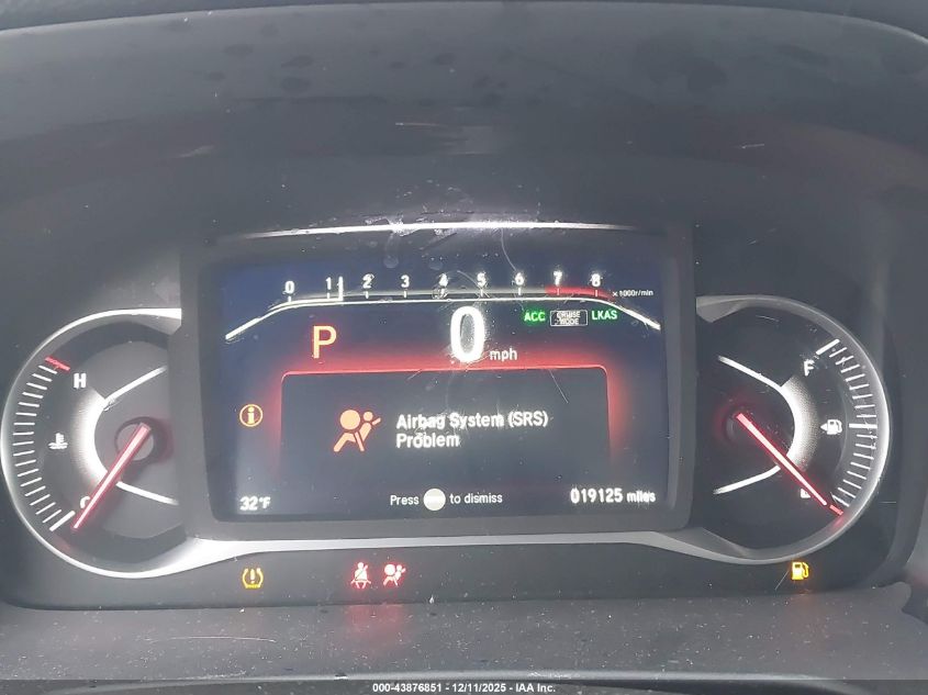 2024 Honda Passport Awd Black VIN: 5FNYF8H89RB019784 Lot: 43876851