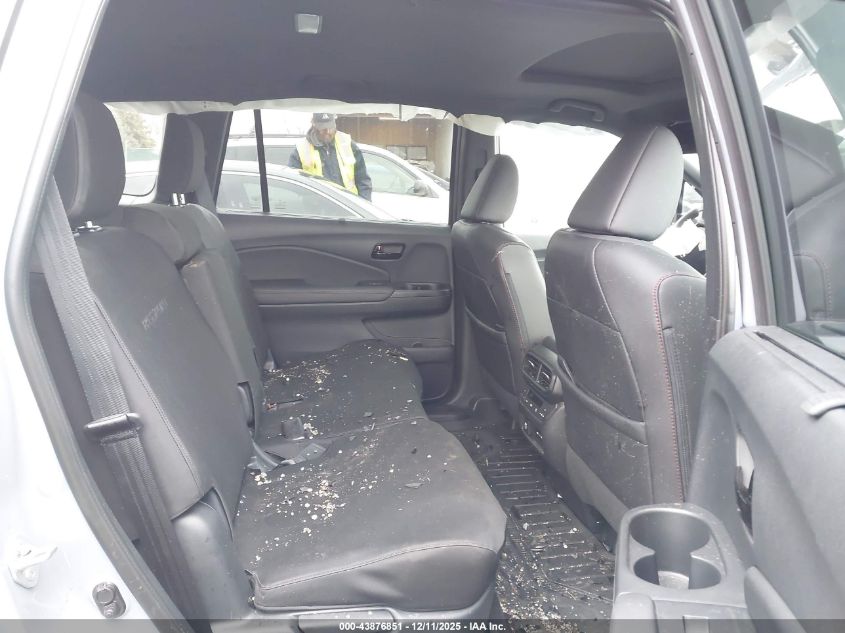 2024 Honda Passport Awd Black VIN: 5FNYF8H89RB019784 Lot: 43876851