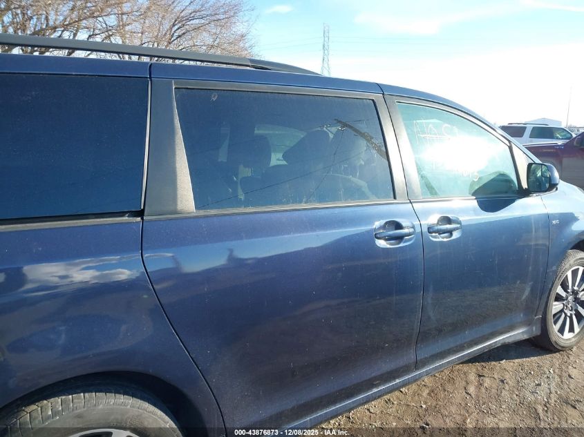 2019 Toyota Sienna Le 7 Passenger VIN: 5TDJZ3DC4KS215381 Lot: 43876873