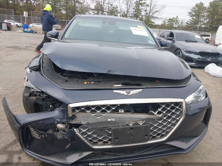 2019 Genesis G70 2.0T Advanced VIN: KMTG34LA7KU017991 Lot: 43876881