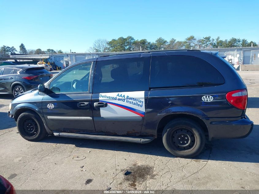 2007 Dodge Grand Caravan Se VIN: 1D4GP24R57B165414 Lot: 43876887