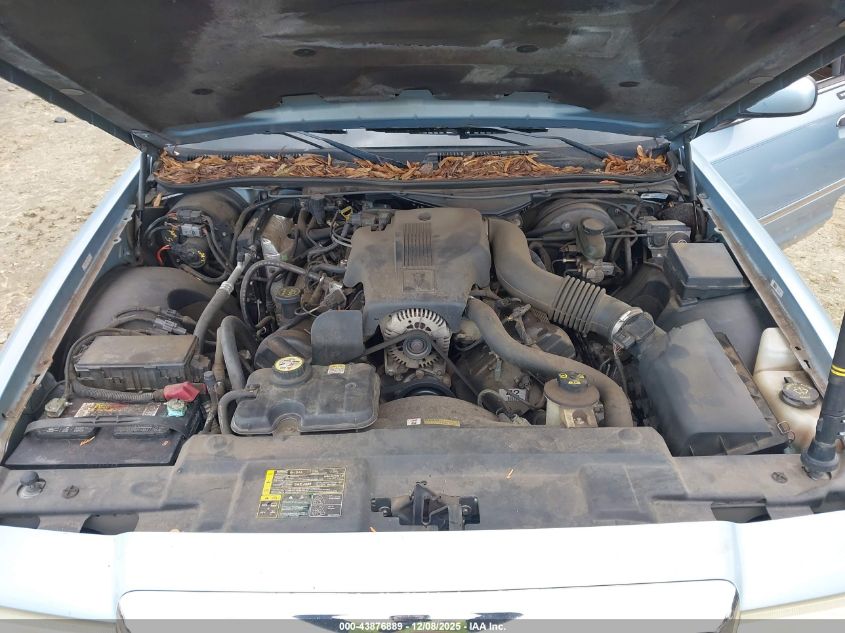 2003 Mercury Grand Marquis Gs VIN: 2MEFM74W53X692007 Lot: 43876889