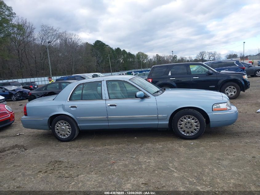 2003 Mercury Grand Marquis Gs VIN: 2MEFM74W53X692007 Lot: 43876889