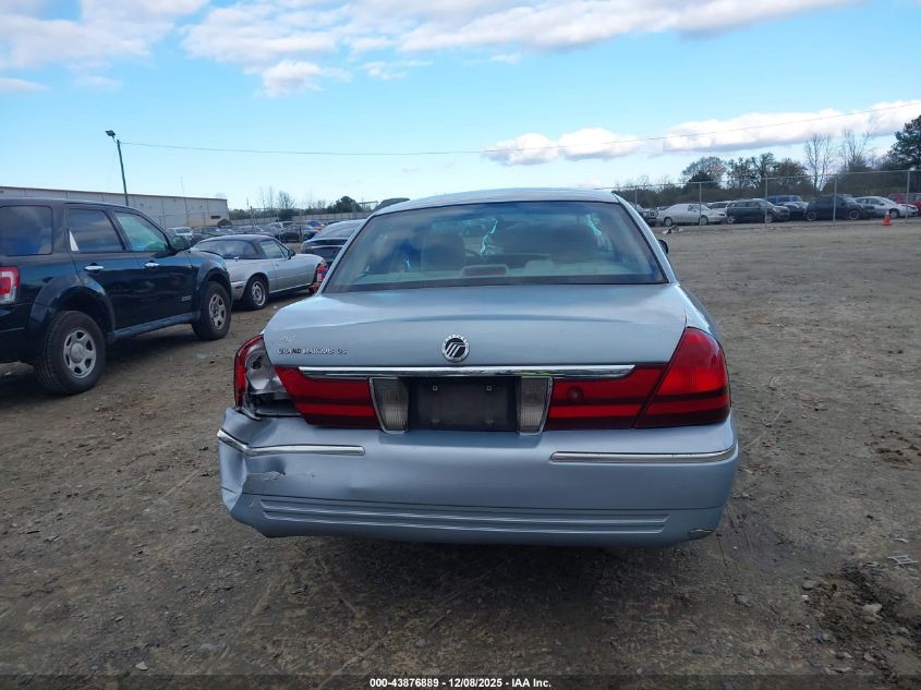 2003 Mercury Grand Marquis Gs VIN: 2MEFM74W53X692007 Lot: 43876889