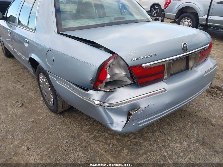 2003 Mercury Grand Marquis Gs VIN: 2MEFM74W53X692007 Lot: 43876889