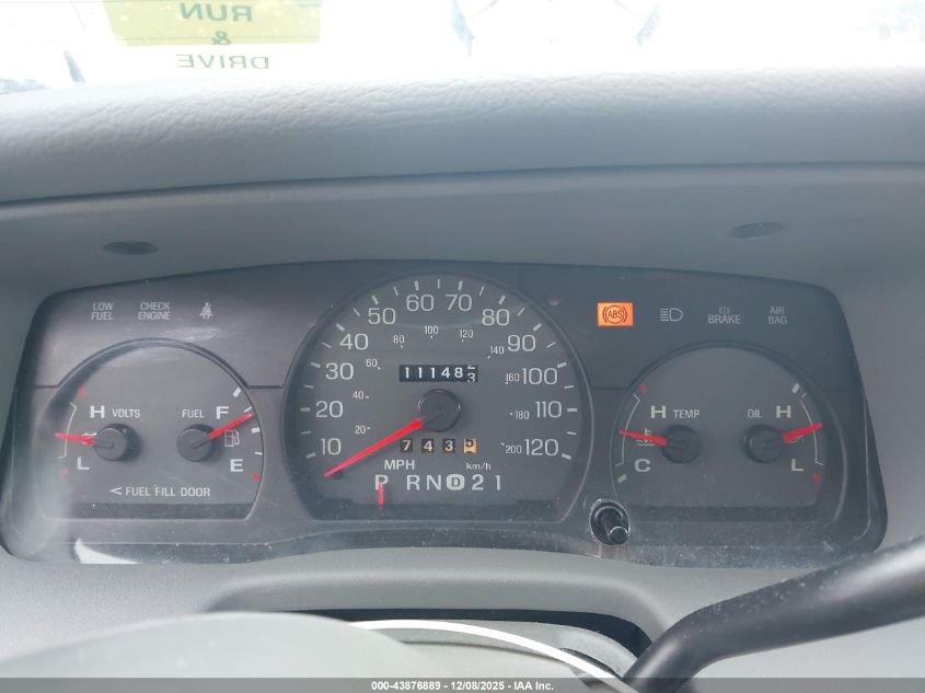 2003 Mercury Grand Marquis Gs VIN: 2MEFM74W53X692007 Lot: 43876889