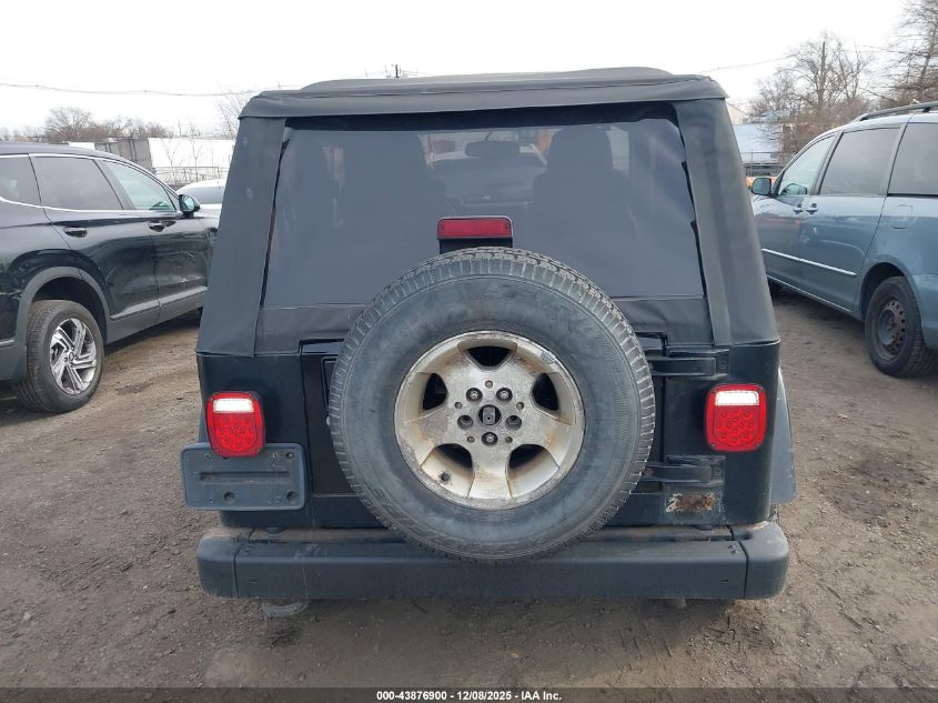 2003 Jeep Wrangler Sahara VIN: 1J4FA59S73P334007 Lot: 43876900