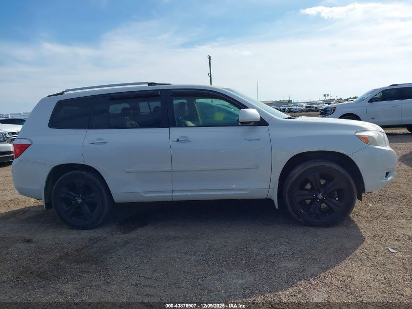 2008 Toyota Highlander Limited VIN: JTEDS42A182046814 Lot: 43876907