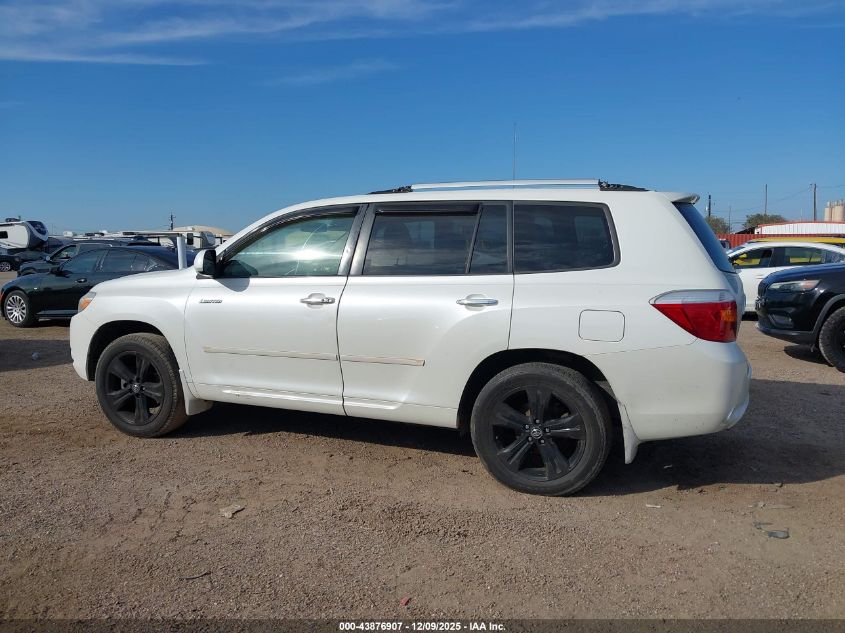 2008 Toyota Highlander Limited VIN: JTEDS42A182046814 Lot: 43876907