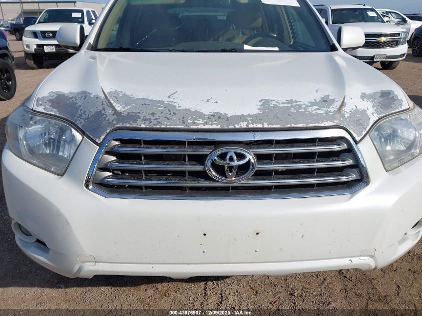 2008 Toyota Highlander Limited VIN: JTEDS42A182046814 Lot: 43876907