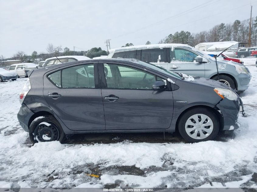 2014 Toyota Prius C Two VIN: JTDKDTB33E1085388 Lot: 43876919