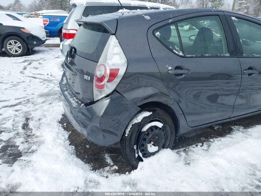 2014 Toyota Prius C Two VIN: JTDKDTB33E1085388 Lot: 43876919