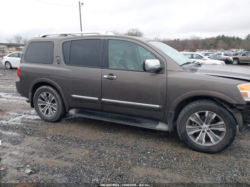 2015 Nissan Armada Sl VIN: 5N1BA0ND3FN619202 Lot: 43876924