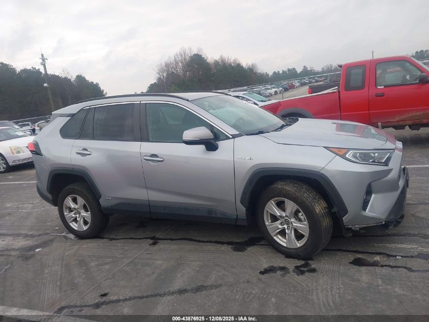 2021 Toyota Rav4 Hybrid Xle VIN: 2T3RWRFV5MW114896 Lot: 43876925