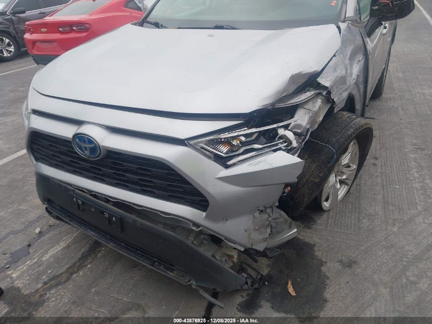 2021 Toyota Rav4 Hybrid Xle VIN: 2T3RWRFV5MW114896 Lot: 43876925