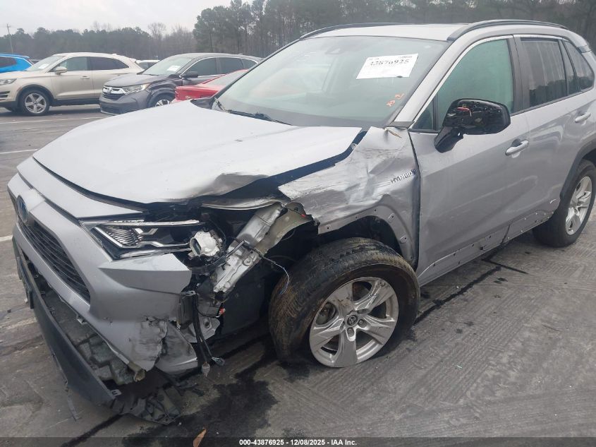 2021 Toyota Rav4 Hybrid Xle VIN: 2T3RWRFV5MW114896 Lot: 43876925