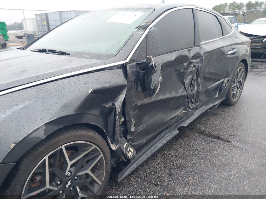 2021 Hyundai Sonata N Line VIN: 5NPEK4JC4MH105813 Lot: 43876928