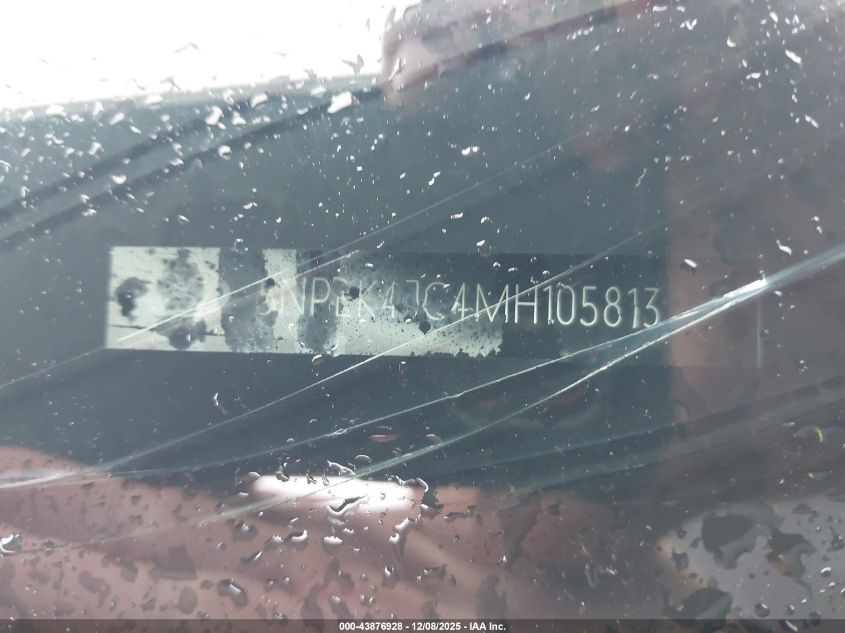 2021 Hyundai Sonata N Line VIN: 5NPEK4JC4MH105813 Lot: 43876928