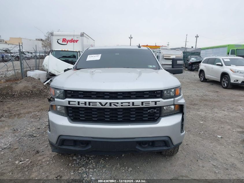 2021 Chevrolet Silverado 1500 Custom VIN: 1GCUYBEF4MZ119285 Lot: 43876941