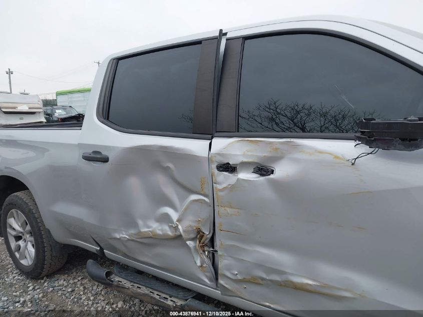 2021 Chevrolet Silverado 1500 Custom VIN: 1GCUYBEF4MZ119285 Lot: 43876941