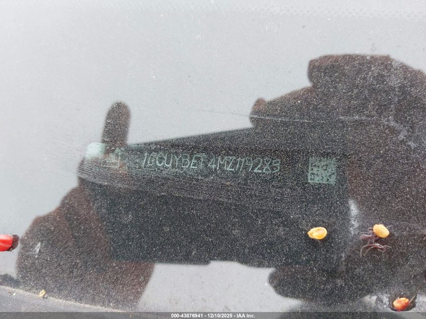 2021 Chevrolet Silverado 1500 Custom VIN: 1GCUYBEF4MZ119285 Lot: 43876941