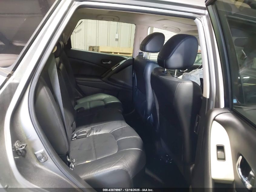 2013 Nissan Murano Sl VIN: JN8AZ1MW0DW309229 Lot: 43876967