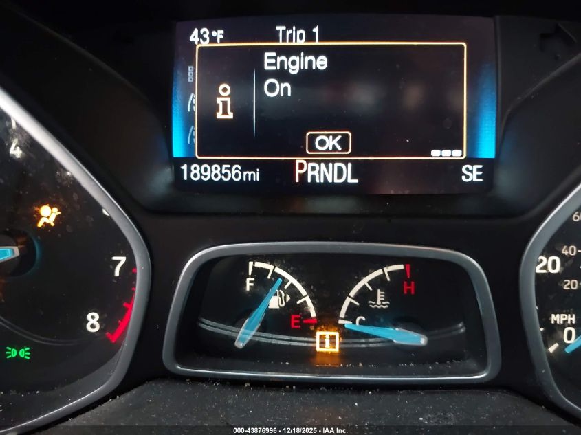 2016 Ford Focus Se VIN: 1FADP3F25GL357521 Lot: 43876996