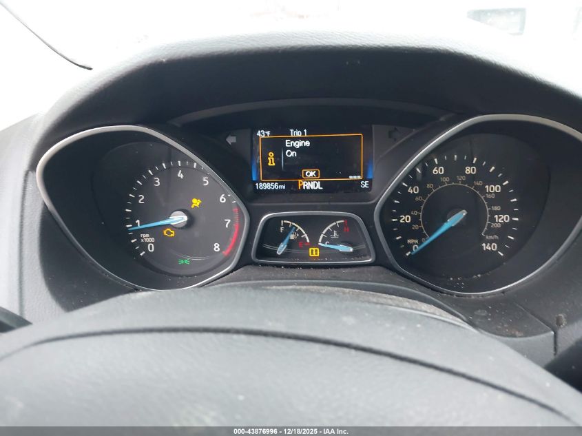 2016 Ford Focus Se VIN: 1FADP3F25GL357521 Lot: 43876996