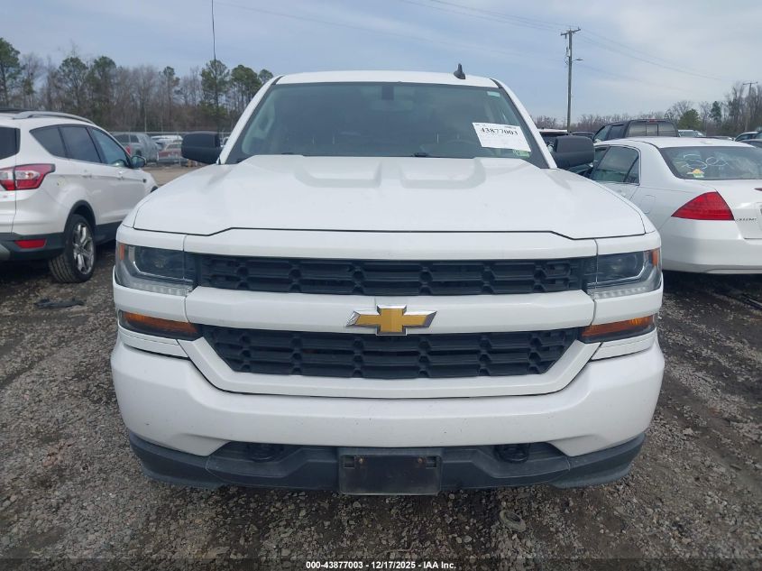 2018 Chevrolet Silverado 1500 Custom VIN: 3GCUKPEC8JG291030 Lot: 43877003