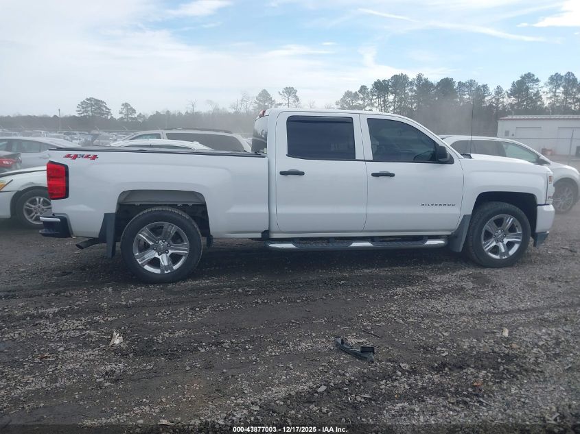 2018 Chevrolet Silverado 1500 Custom VIN: 3GCUKPEC8JG291030 Lot: 43877003