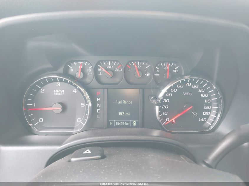 2018 Chevrolet Silverado 1500 Custom VIN: 3GCUKPEC8JG291030 Lot: 43877003