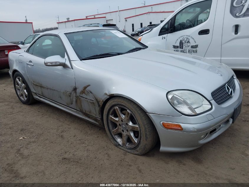 2002 Mercedes-Benz Slk 230 Kompressor