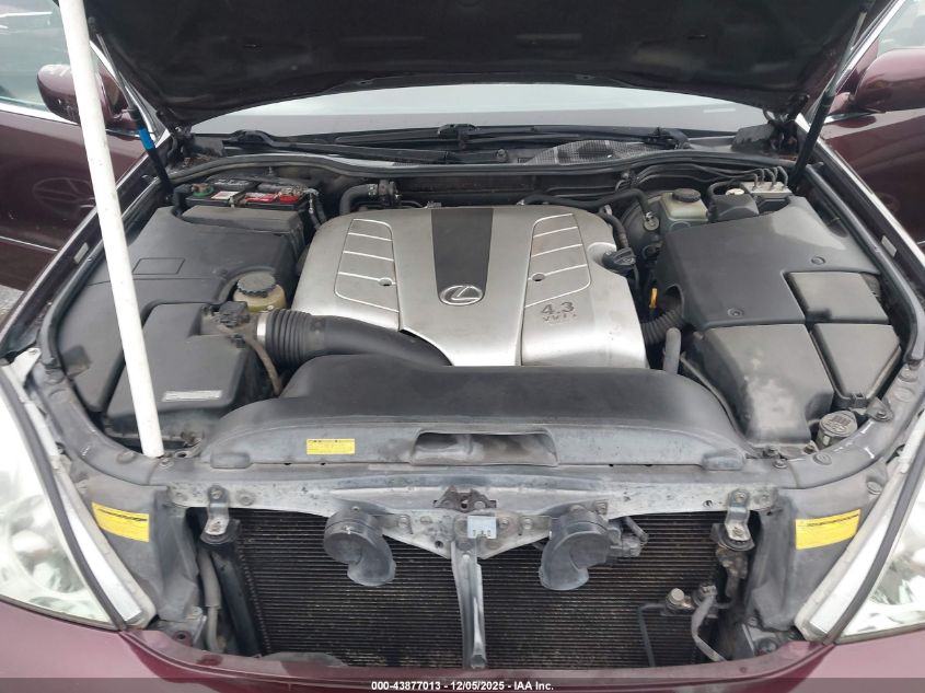 2001 Lexus Ls 430 VIN: JTHBN30F710016776 Lot: 43877013