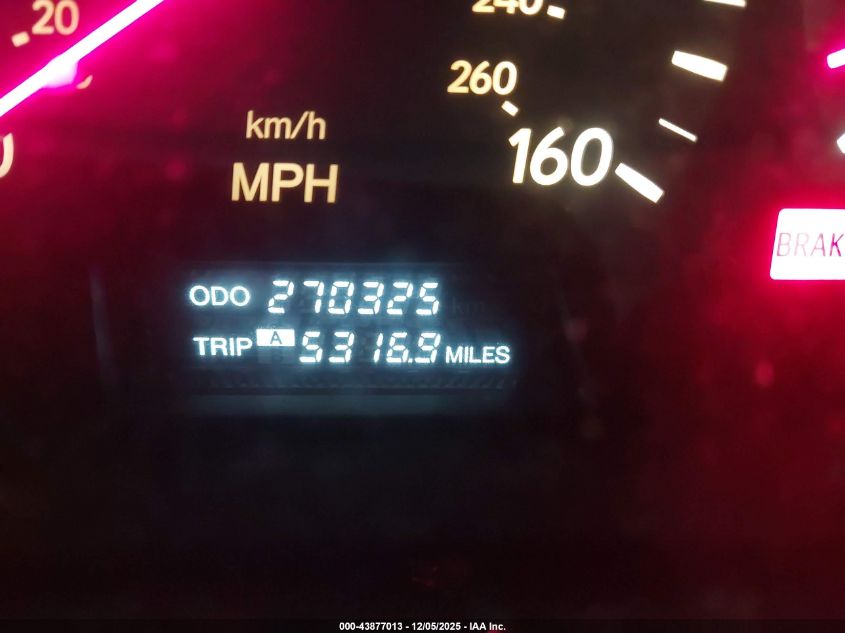 2001 Lexus Ls 430 VIN: JTHBN30F710016776 Lot: 43877013