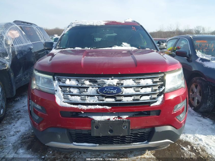 2016 Ford Explorer Xlt VIN: 1FM5K8D89GGB85418 Lot: 43877016