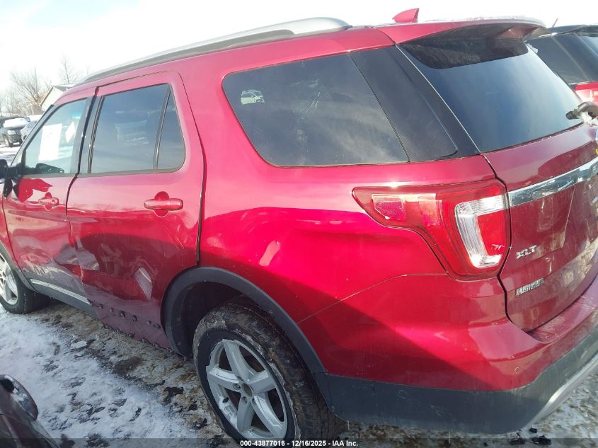2016 Ford Explorer Xlt VIN: 1FM5K8D89GGB85418 Lot: 43877016