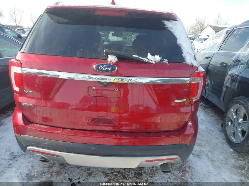2016 Ford Explorer Xlt VIN: 1FM5K8D89GGB85418 Lot: 43877016