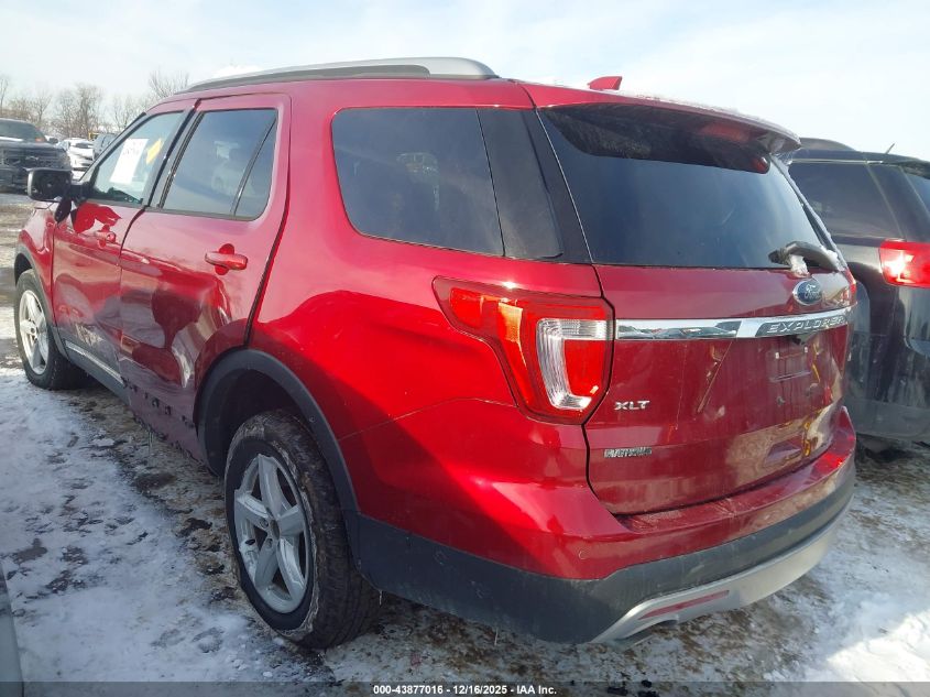 2016 Ford Explorer Xlt VIN: 1FM5K8D89GGB85418 Lot: 43877016