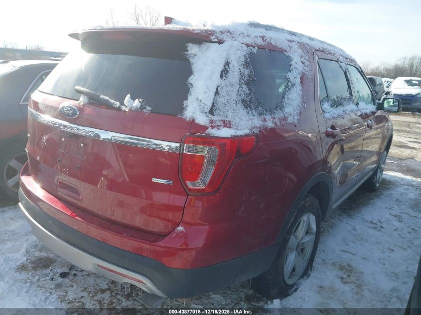 2016 Ford Explorer Xlt VIN: 1FM5K8D89GGB85418 Lot: 43877016