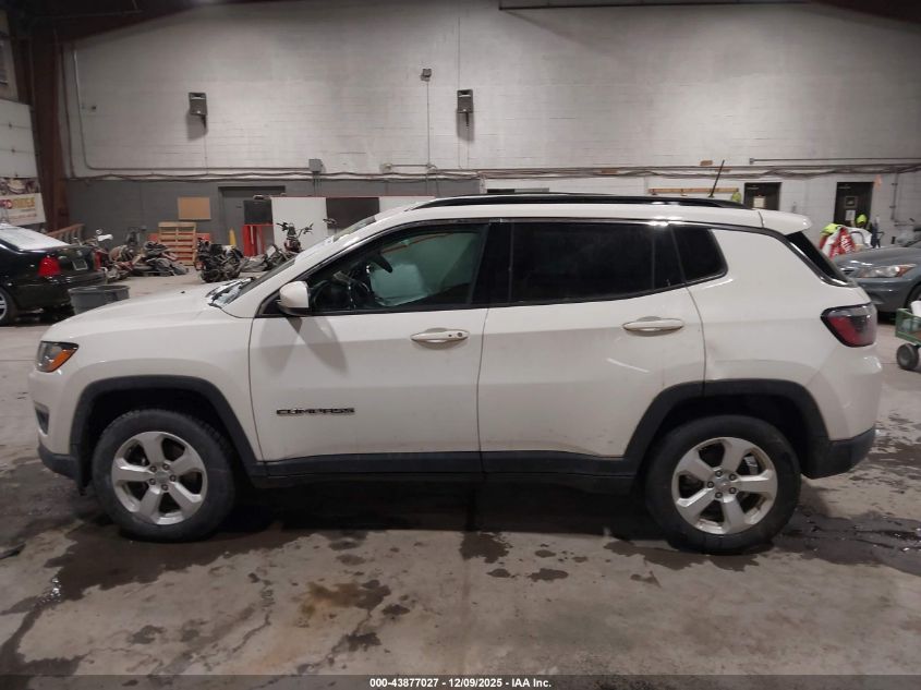 2019 Jeep Compass Latitude 4X4 VIN: 3C4NJDBB2KT827920 Lot: 43877027