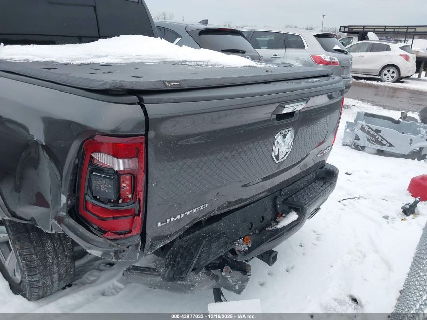 2020 Ram 1500 Limited 4X4 5'7 Box VIN: 1C6SRFHTXLN171921 Lot: 43877033