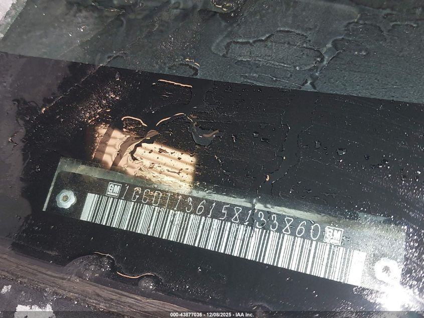 2005 Chevrolet Colorado Ls VIN: 1GCDT136158133860 Lot: 43877036